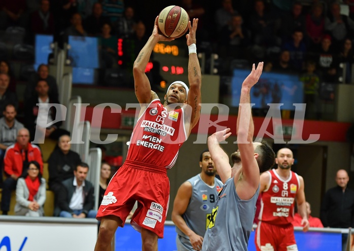 Basketball ABL 2016/17 Grunddurchgang 26. Runde WBC Wels vs BC Vienna