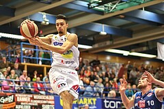 Basketball ABL 2017/18, Grunddurchgang 17.Runde Gmunden Swans vs. Kapfenberg Bulls