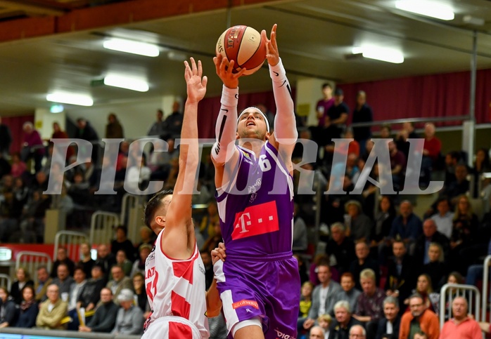 Basketball ABL 2018/19 Grunddurchgang 08. Runde Flyers Wels vs Vienna D.C. Timberwolves