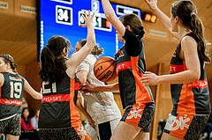 23.02.2025 Österreichischer Basketballverband 2024/25, SLWU16 Vienna Timberwolves vs. Basket Duchess