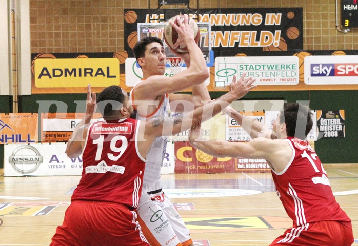 Basketball ABL 2018/19 Grunddurchgang 13.Runde  Fürstenfeld Panthers vs BC Vienna