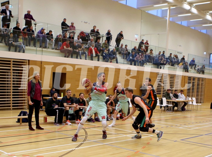 Basketball 2.Bundesliga 2016/17 Grunddurchgang 7.Runde Villach Raiders vs Basket Flames