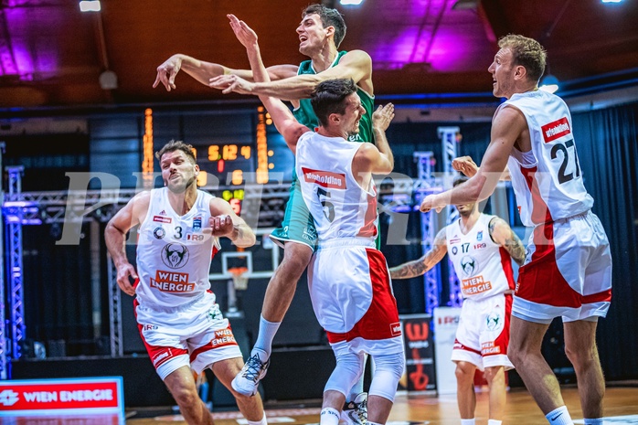 Basketball Basketball Superliga 2021/22, 1. Platzierungsrunde BC GGMT Vienna vs. Kapfenberg Bulls