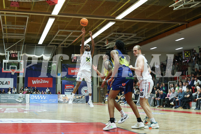 Basketball Superliga 2023/24, 4.Plazierungsrunde,Flyers Wels vs. UBSC Graz