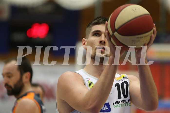 Basketball ABL 2017/18, Playoff VF Spiel 1 Gmunden Swans vs. Klosterneuburg Dukes