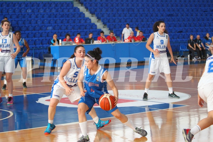 FIBA Europe EC U20 Women Division B Greece vs Great Britain