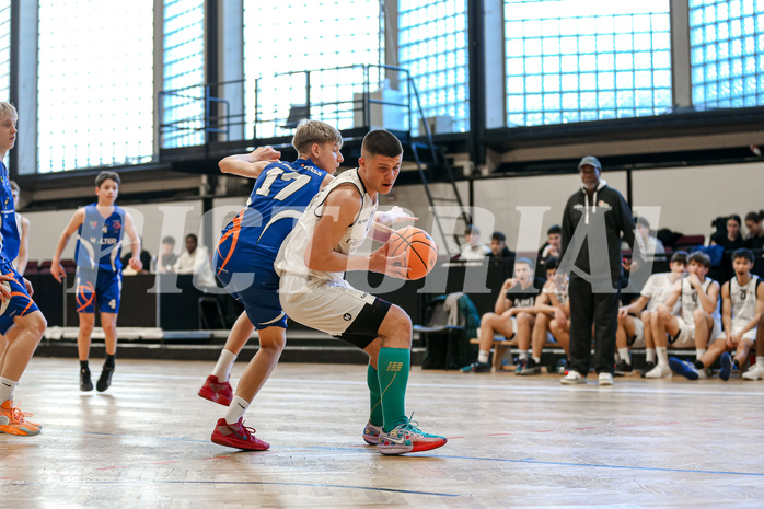 02.03.2025 Österreichischer Basketballverband 2024/25, SLMU16 Basket Flames WAT vs. FCN Baskets Wels