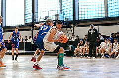 02.03.2025 Österreichischer Basketballverband 2024/25, SLMU16 Basket Flames WAT vs. FCN Baskets Wels