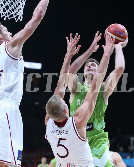 Basketball Eurobasket 2015  Team Latvia vs. Team Slovenia


