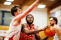 Basketball, win2day Basketball Superliga 2024/25, Grunddurchgang 8.Runde, SKN St. Pölten, Flyers Wels, Damion Rosser (2)