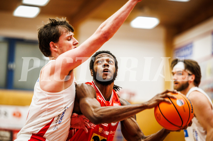 Basketball, win2day Basketball Superliga 2024/25, Grunddurchgang 8.Runde, SKN St. Pölten, Flyers Wels, Damion Rosser (2)
