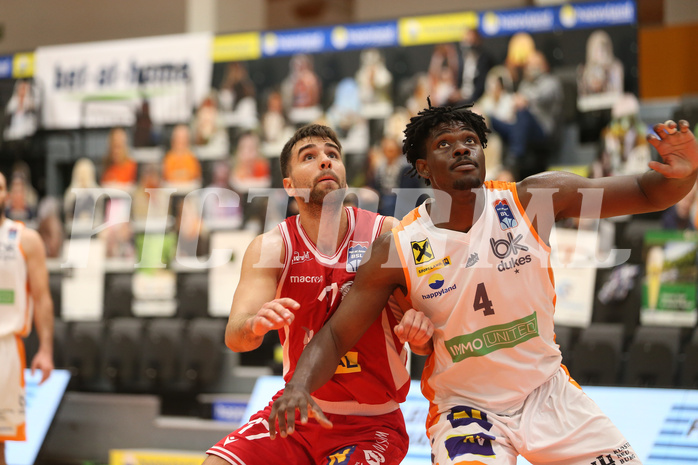 Basketball Superliga 20120/21, Grunddurchgang 5.Runde Klosterneuburg Dukes vs. Traiskirchen Lions