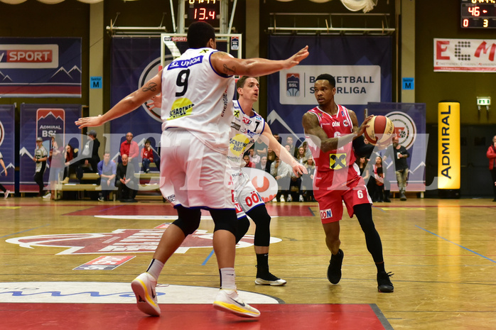 Basketball Superliga 2019/20, Grunddurchgang 18. Runde Flyers Wels vs. Gmunden Swans