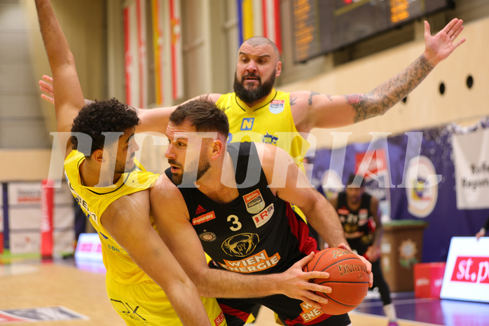 Basketball Superliga 2022/23, 5. Plazierungsrunde SKN St.Pölten vs. BC Vienna


