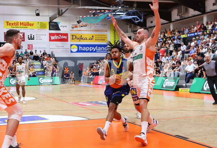 Basketball Superliga 2023/24, Playoff, Semifinale Spiel 1 Klosterneuburg Dukes vs. UBSC Graz


