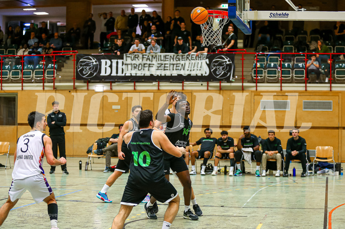 01.12.2024 Basketball Zweite Liga 2024/25, Grunddurchgang  10.Runde Vienna United vs. Union Deutsch Wagram Aligators