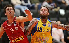 Basketball Superliga 2021/22, NÖ-Cup Traiskirchen Lions vs. SKN St.Pölten