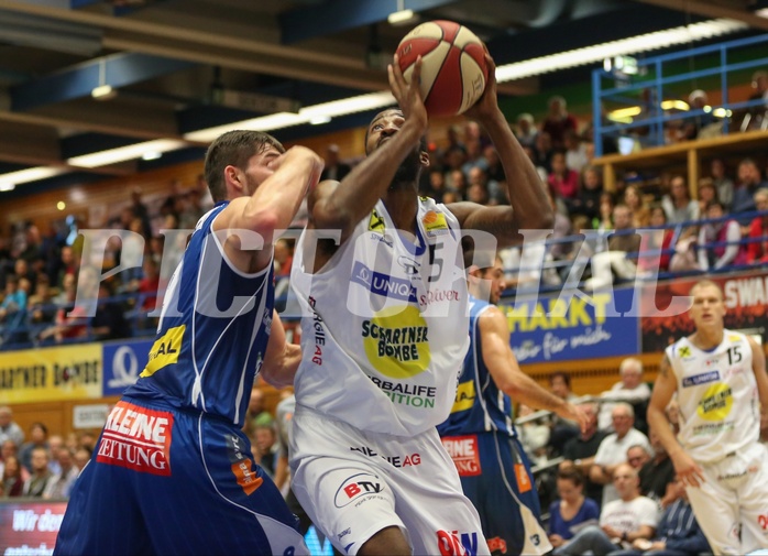 Basketball ABL 2016/17, Grunddurchgang 2.Runde Gmunden Swans vs. Kapfenberg Bulls