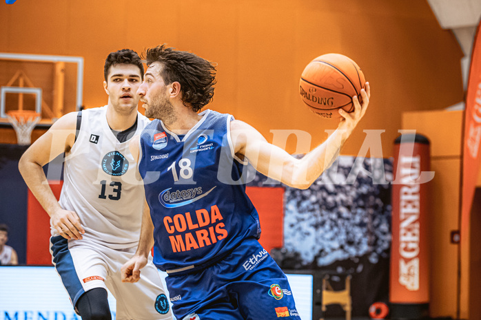 Basketball, Win2Day Superliga 2022/23, Grunddurchgang 10.Runde, Vienna Timberwolves, COLDAMARIS BBC Nord Dragonz, Jordan David Roberts (18)