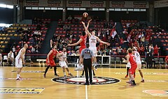 Basketball ABL 2016/17, Playoff VF Spiel 1 BC Vienna vs. WBC Wels


