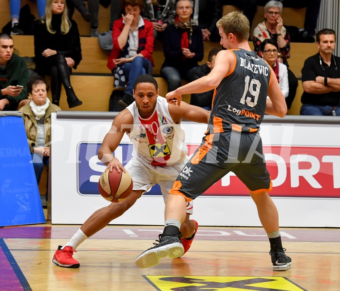 Basketball ABL 2017/18 Grunddurchgang 27. Runde Flyers Wels vs BK Dukes Klosterneuburg