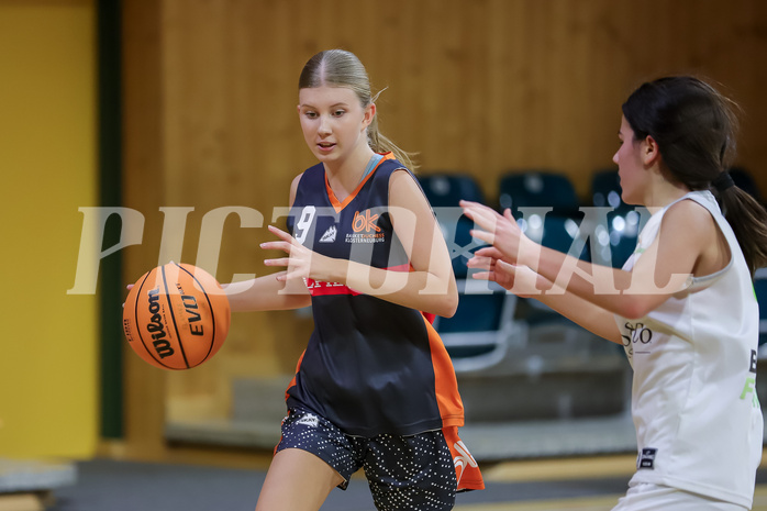 20.10.2024 Österreichischer Basketballverband 2024/25, SLWU16, Basket Flames UNION vs. Basket Duchess

