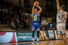 Basketball, Admiral Basketball Superliga 2019/20, Platzierungsrunde 3. Runde, Oberwart Gunners, Gmunden Swans, Daniel Friedrich (6)