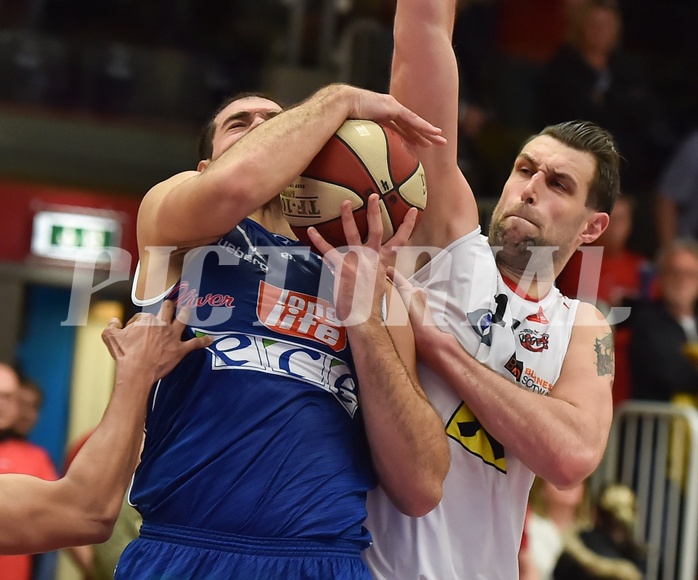 Basketball ABL 2015/16 Playoff Viertelfinale Spiel 1 WBC Wels vs Kapfenberg Bulls