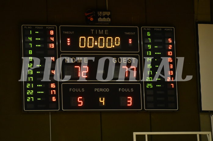 Basketball Superliga 2020/21, Platzierungsrunde 9. Runde Flyers Wels vs. SKN St. Pölten