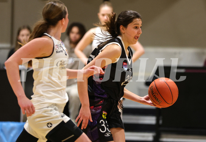 Basketball Damen Superliga 2022/23, Grunddurchgang 14.Runde Basket Flames vs. Vienna United


