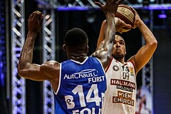 Basketball, ABL 2018/19, Grunddurchgang 30.Runde, BC Vienna, Oberwart Gunners, Jason Detrick (19)