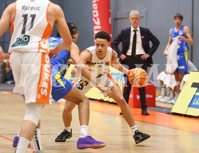 Basketball Superliga 2024/25, Grunddurchgang 18.Runde Klosterneuburg Dukes vs. SKN St. Pölten
