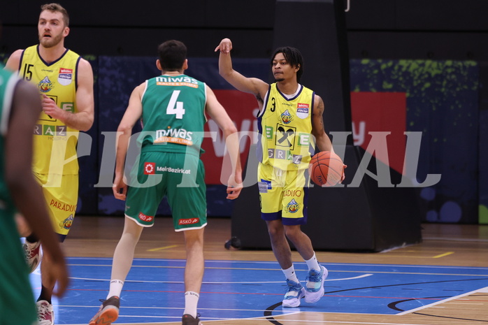 26.03.2023, Graz, Raiffeisen Sportpark Graz, Basketball Superliga 2022/23,5. Qualifikationsrunde, UBSC Raiffeisen Graz vs. Kapfenberg Bulls