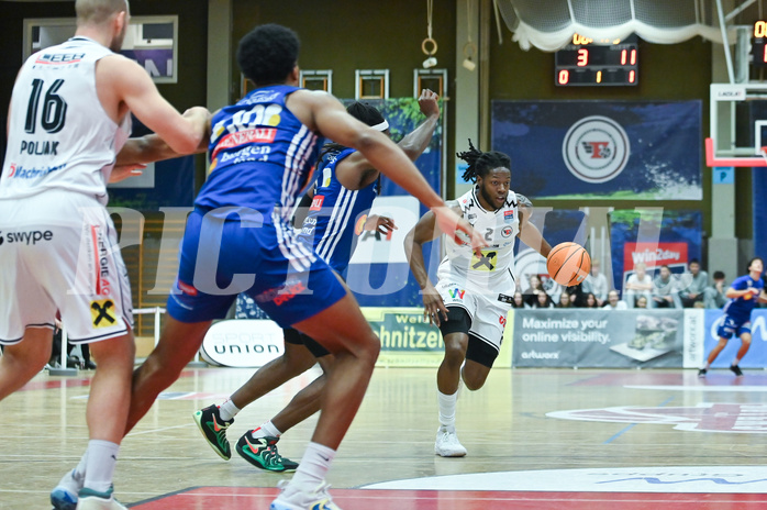 Basketball, Superliga 2024/25, Grunddurchgang 12.Runde, Flyers Wels vs. Oberwart Gunners,