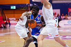 Win2day Basketball Superliga 2023/24, 2.Platzierungsrunde, Kapfenberg vs. Oberwart


