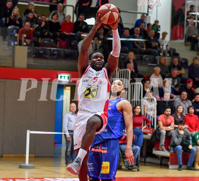 Basketball ABL 2018/19 Grunddurchgang 22. Runde Flyers Wels vs Bulls Kapfenberg