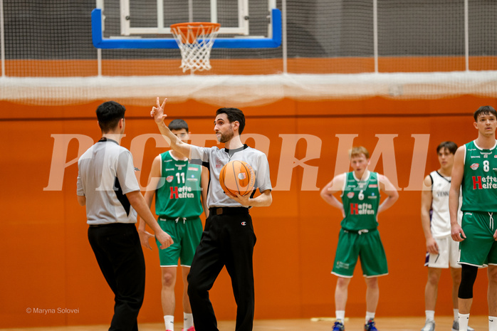 22.03.2025 Österreichischer Basketballverband 2024/25, SLMU19, Vienna United vs. Kapfenberg Bulls 