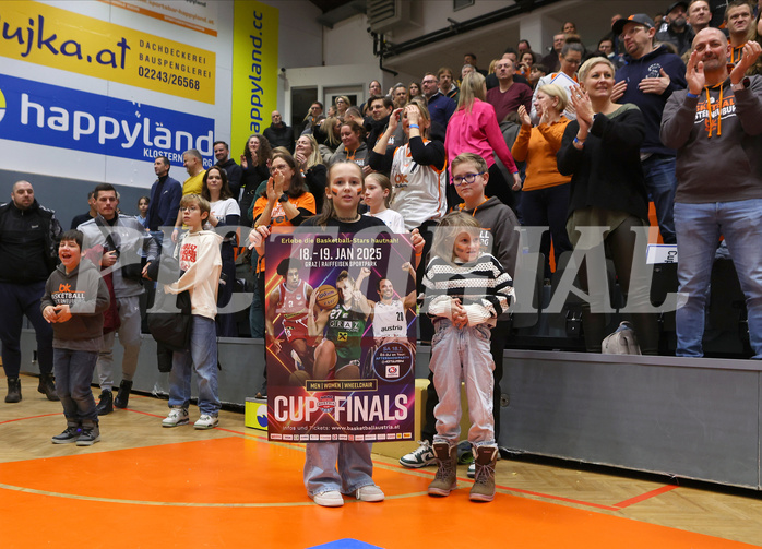 Basketball Superliga 2024/25, Grunddurchgang 18.Runde Klosterneuburg Dukes vs. SKN St. Pölten