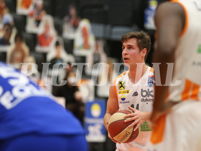 Basketball Superliga 2020/21, Grunddurchgang 17.Runde Klosterneuburg Dukes vs. Oberwart Gunners