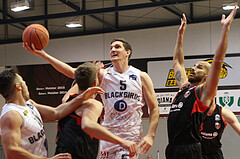 Basketball Zweite Liga 2021/22 Grunddurchgang 2.Runde  Jennersdorf Blackbirds vs Mistelbach Mustangs