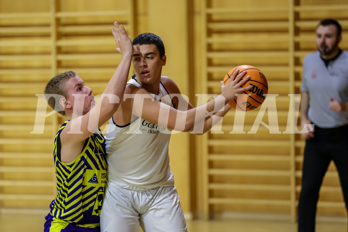 20.10.2024 Österreichischer Basketballverband 2024/25, SLMU16,Basket Flames vs. UBSC Graz

