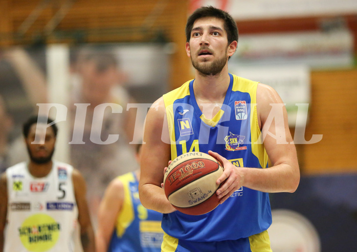 Basketball Superliga 2020/21, 2.Plazierungsrunde Gmunden Swans vs. SKN St.Pölten


