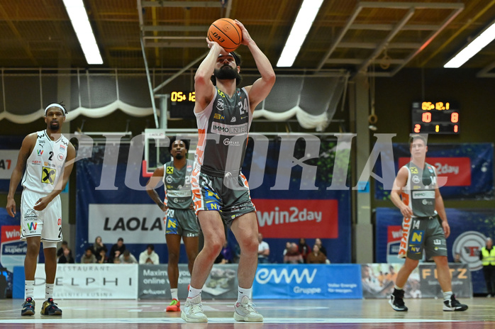 Basketball Superliga 2023/24, 5.Plazierungsrunde,
Flyers Wels vs. Klosterneuburg Dukes,