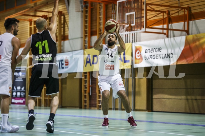 Basketball, Basketball Zweite Liga, Grunddurchgang 8.Runde, BBC Nord Dragonz, Basket Flames, F. Petrovic (14)