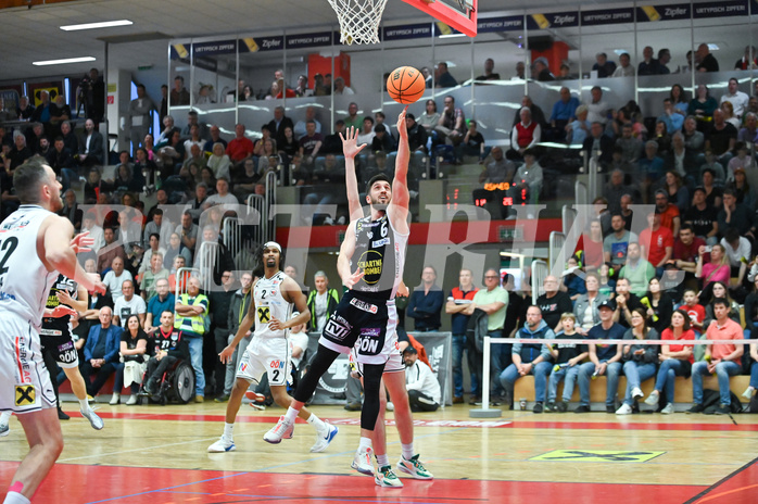 Basketball Superliga 2023/24, 8.Plazierungsrunde,
Flyers Wels vs. Gmunden Swans

