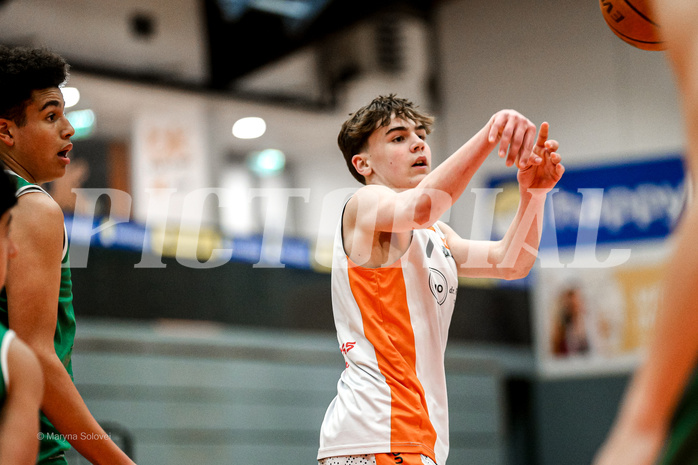 29.03.2025 Österreichischer Basketballverband 2024/25, SLMU16, Basket Dukes vs. KOS Celovec