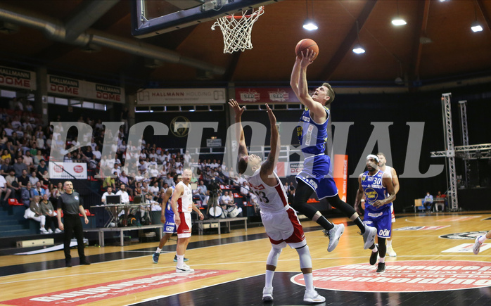 Basketball Superliga 2021/22, Finale Spiel 1 BC Vienna vs. Gmunden Swans