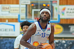 Basketball, Basketball Superliga 2024/25, Playoffs, Viertelfinale Spiel 3, Oberwart Gunners vs. Kapfenberg 