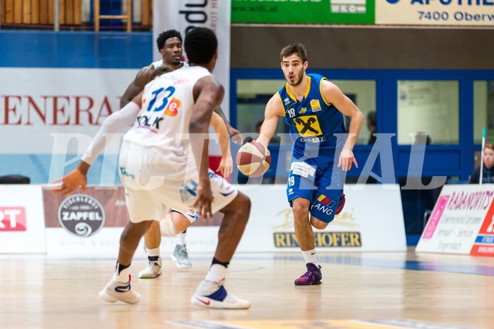 Basketball, ABL 2016/17, Grunddurchgang 31.Runde, Oberwart Gunners, UBSC Graz, Milos Krivokapic (19)