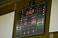 Basketball ABL 2016/17, Playoff VF Spiel 2 WBC Wels vs. BC Vienna


